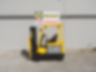 HYSTER 4500LB E45XN-33 4 WHEEL ELECTRIC FORKLIFT - image 0